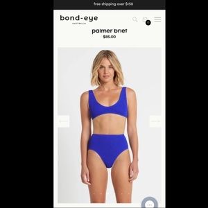 High waisted bikini bottoms